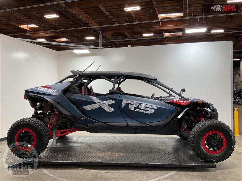 2025 Can-Am MAVERICK R MAX X RS 999T DCT SMART-SHOX (NAVY & RED) — фото 1