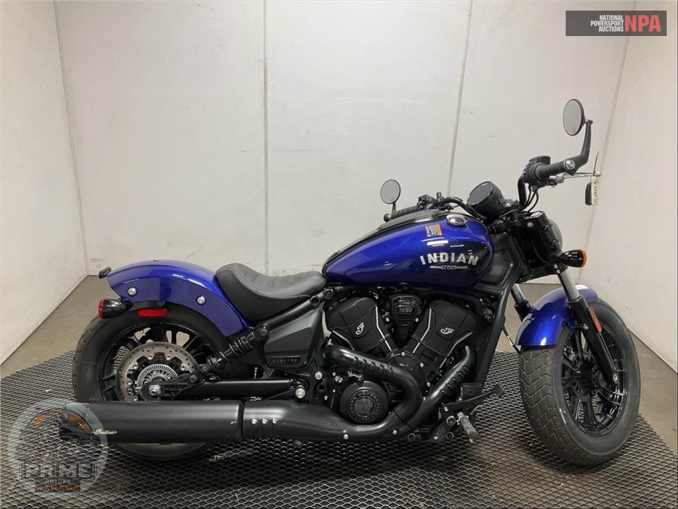 2025 Indian Motorcycle SCOUT BOBBER LIMITED WITH TECHNOLOGY PACKAGE (COLOR METALLIC) — фото 1