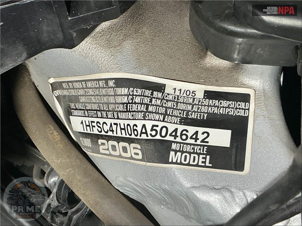 2006 Honda GL1800HPN6 GOLDWING — фото 47