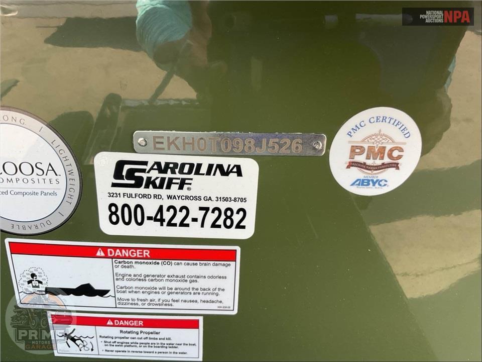 2026 Carolina Skiff JVX E16/CC E SERIES L=16/E=1 75HP SUZ OB — фото 35