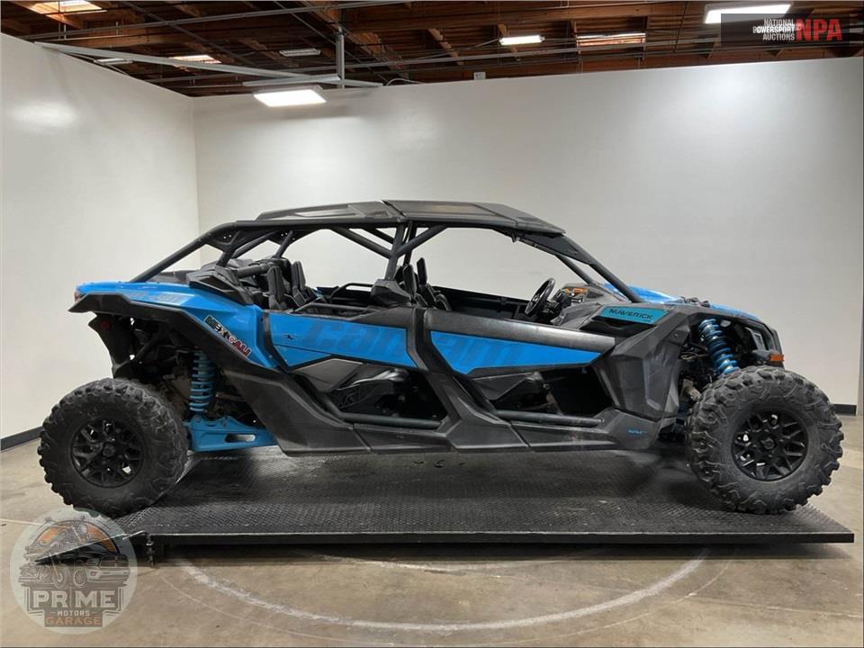2023 Can-Am MAVERICK X3 MAX DS TURBO 64 (BLUE/GRAY) — фото 1