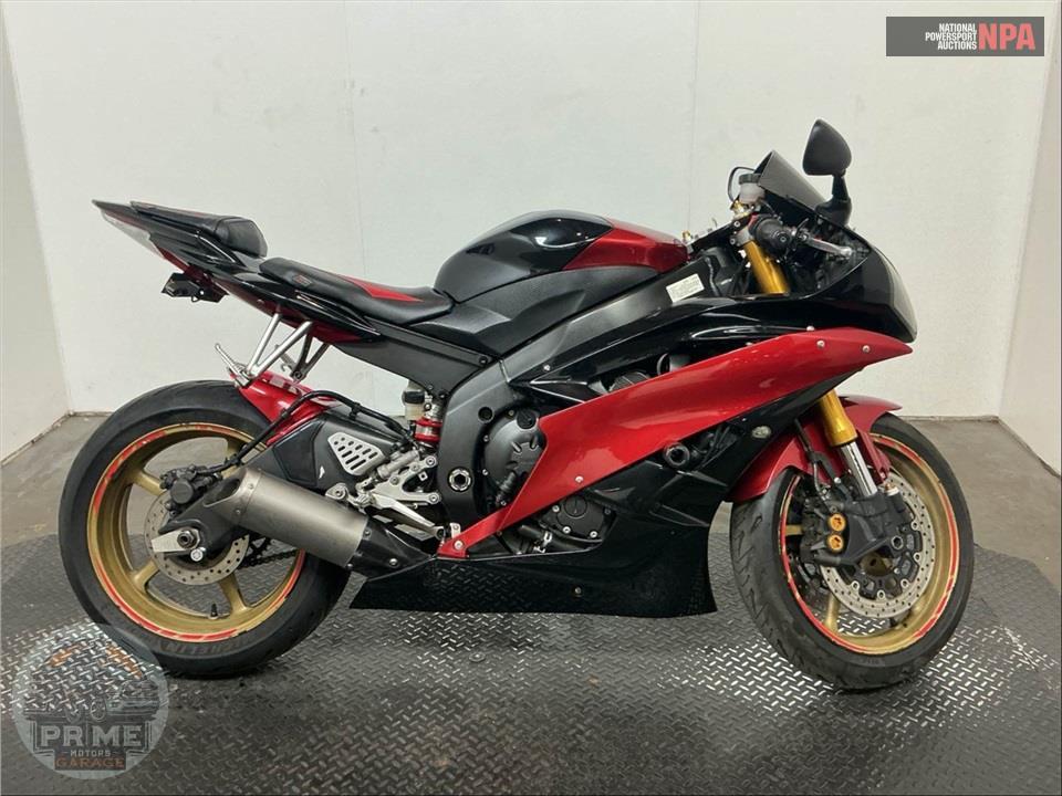 2007 Yamaha YZF-R6 RED — фото 1