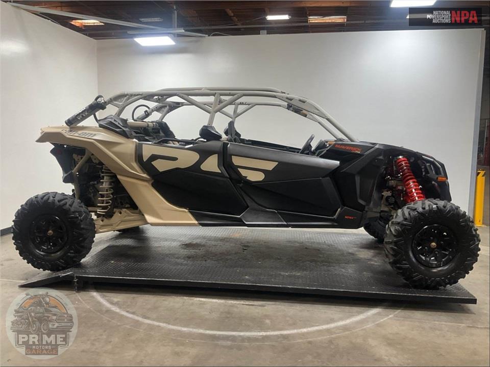 2022 Can-Am MAVERICK X3 MAX X RS TURBO RR (DESERT TAN & CARBON BLACK) — фото 1