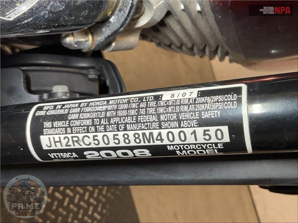 2008 Honda VT750CA8 SHADOW AERO — фото 32