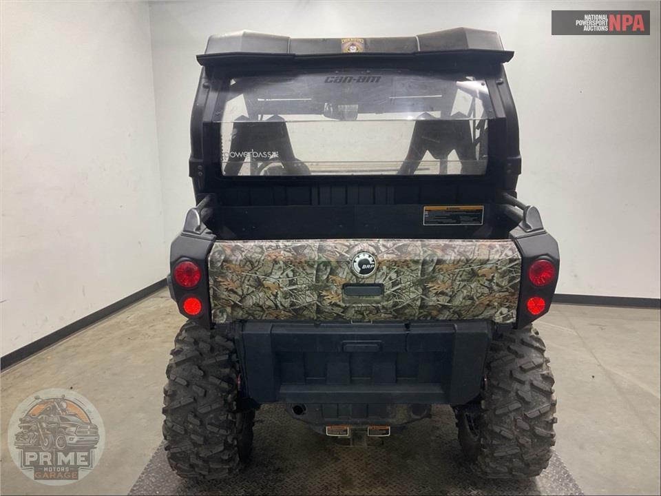 2015 Can-Am COMMANDER 1000 XT (CAMOUFLAGE) — фото 4