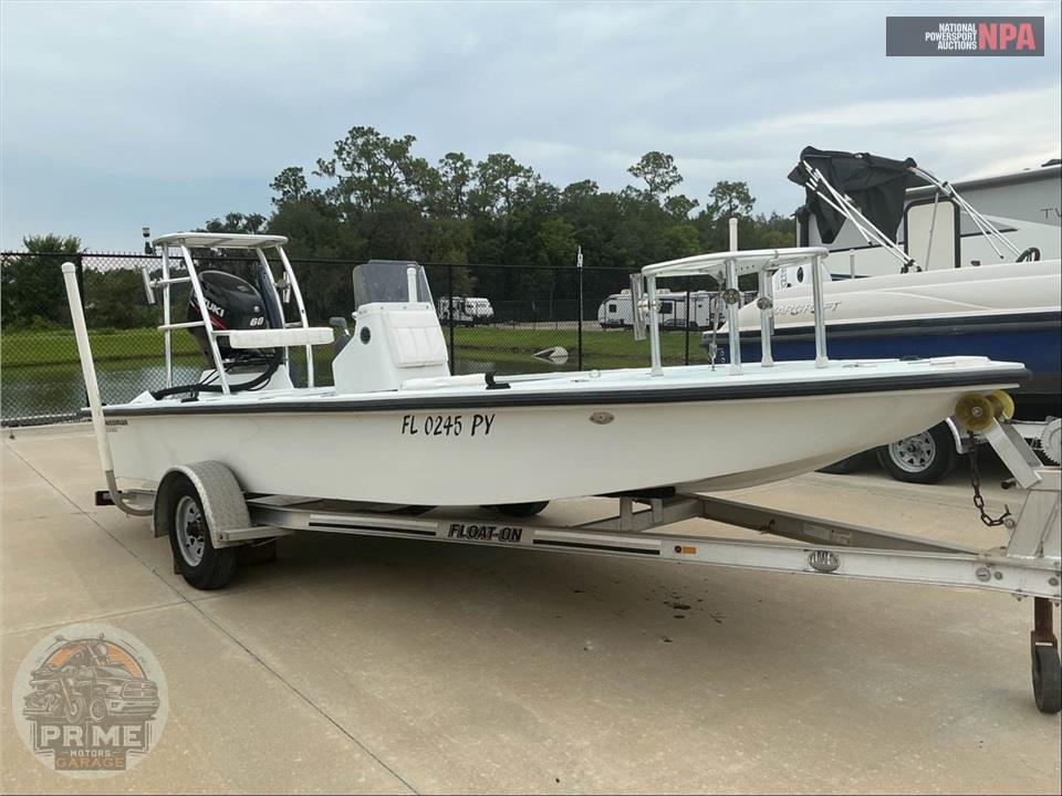2015 BOSSMAN 18 SKIMMER L=18/E=1-60HP SUZUKI OB