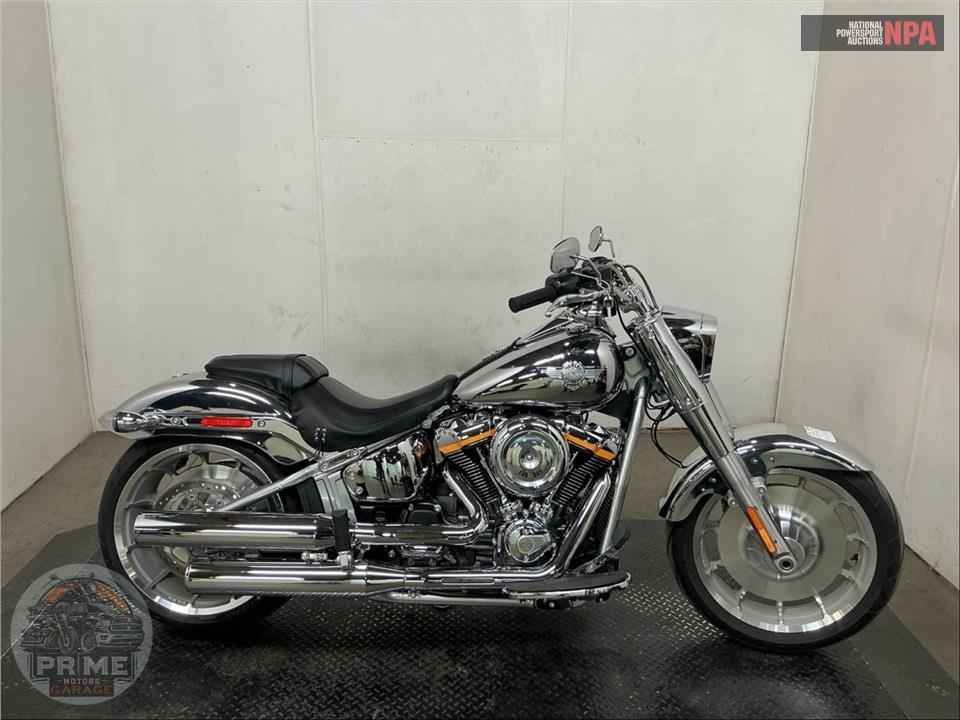 2025 Harley-Davidson FLSTFI SOFTAIL FAT BOY GRAY GHOST — фото 1