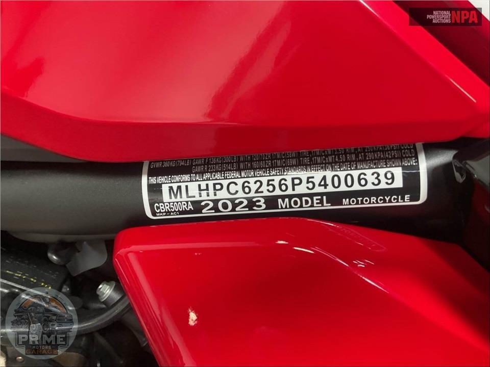 2023 Honda CBR500RA (ABS) — фото 19