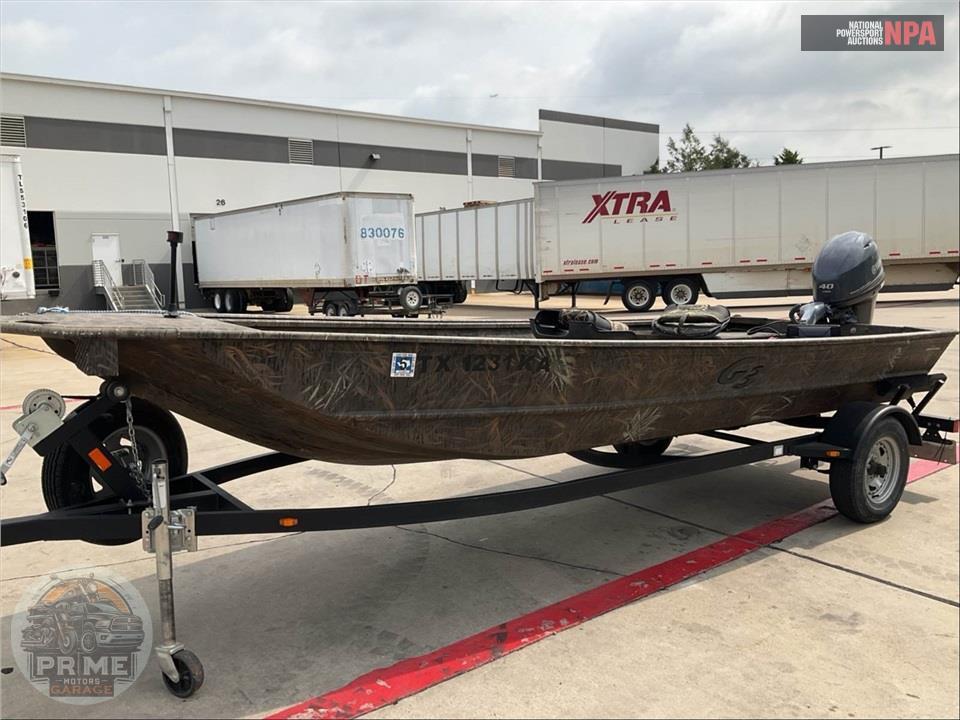 2021 G3 Boats 16DK CAMO(**)  GATOR TOUGH JON BOAT SERIES L:20 E:1 40HP YAMA OB — фото 2