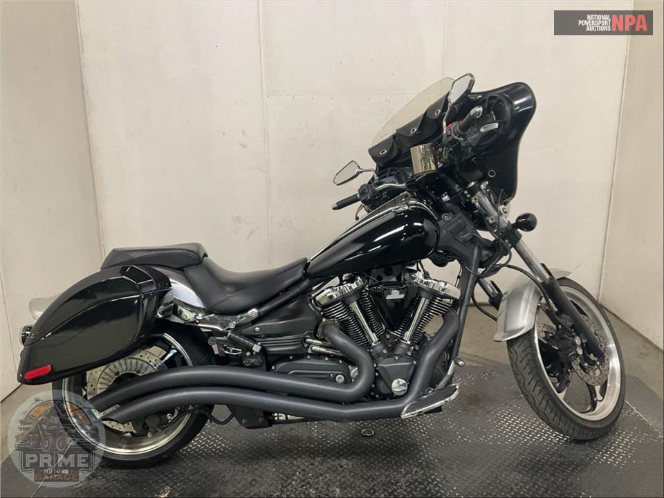 2009 Yamaha XV19CYS/C RAIDER SIL/FLMS — фото 1