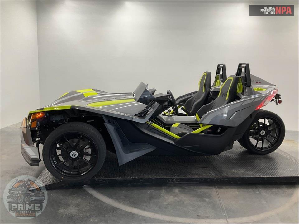 2018 Polaris SLINGSHOT SLR LE (GRAY/YLW) — фото 3