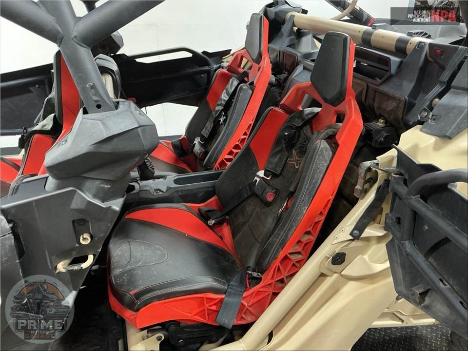 2023 Can-Am MAVERICK X3 MAX X RS TURBO RR 72 (BLUE/TAN/RED) — фото 33