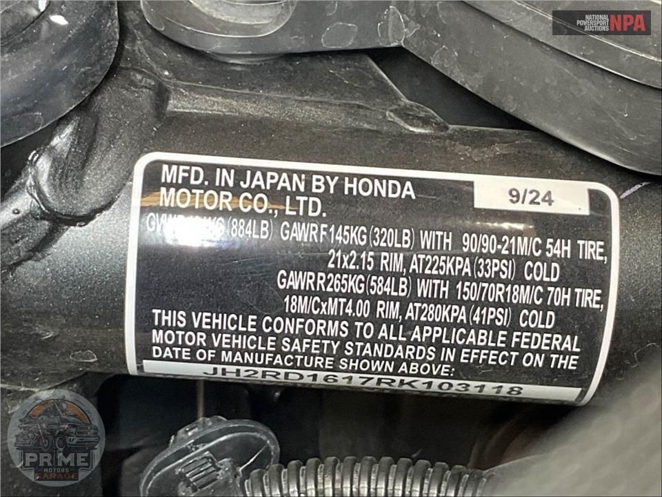 2024 Honda XL750 TRANSALP — фото 27
