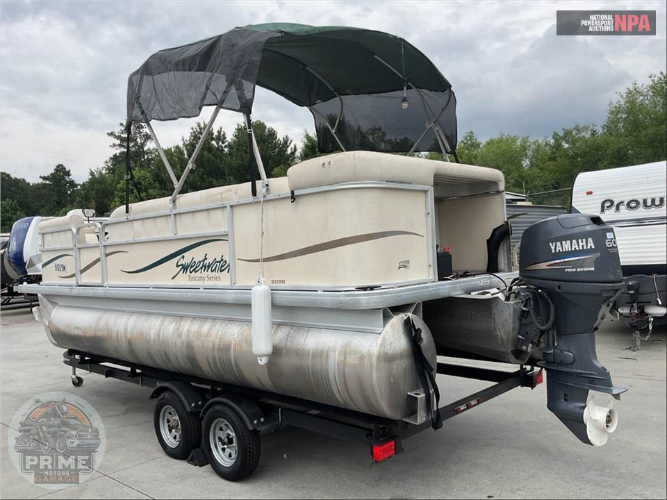 2007 Godfrey Pontoon Boats 2086 RE(*) TUSCANY SERIES L=21/E=1 60HP YAM OB — фото 3