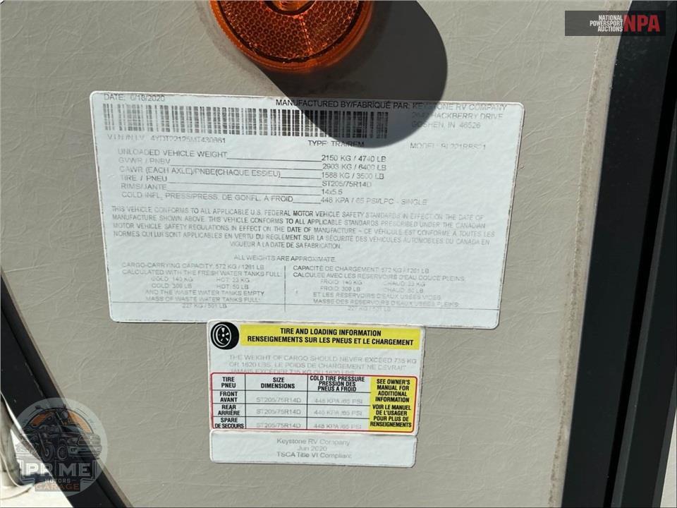 2021 Keystone Rv M-221 RBS - BULLET ULTRA LITE SERIES — фото 40