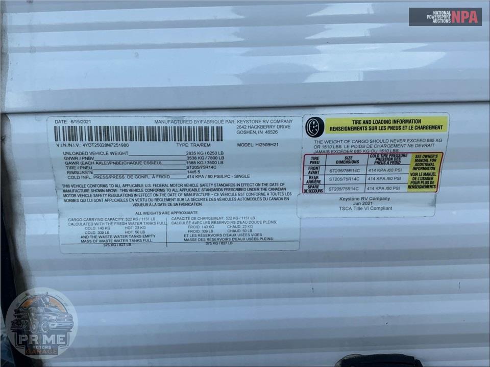 2021 Keystone Rv M-250 BH - HIDEOUT SERIES — фото 44