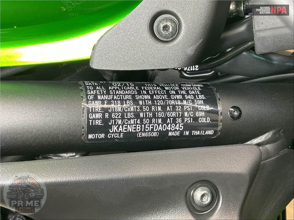 2015 Kawasaki EN650BFF VULCAN S (ABS) — фото 17