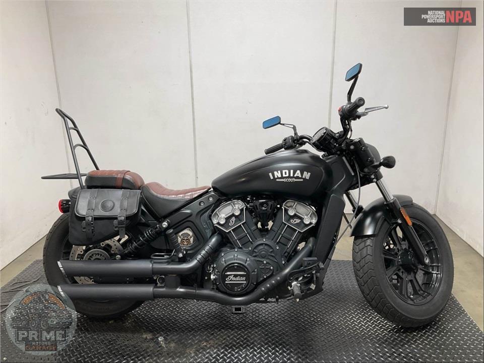2020 Indian Motorcycle SCOUT BOBBER (ABS, BLACK) — фото 1