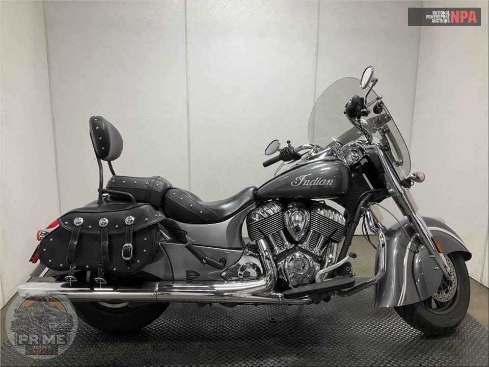 2018 Indian Motorcycle CHIEF (STEEL GRAY) — фото 1