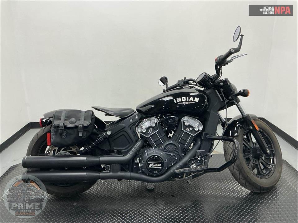 2019 Indian Motorcycle SCOUT BOBBER (ABS, BLACK) — фото 1