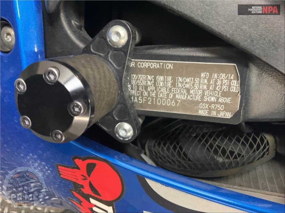 2015 Suzuki GSX-R750L5 — фото 32
