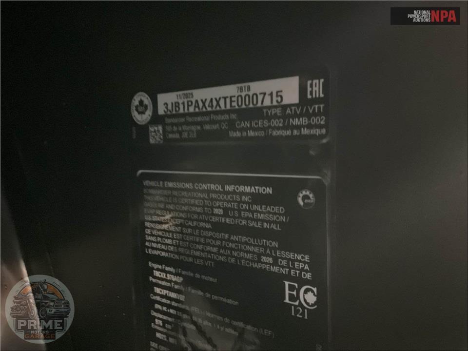 2026 Can-Am MAVERICK SPORT X RC 1000R — фото 19