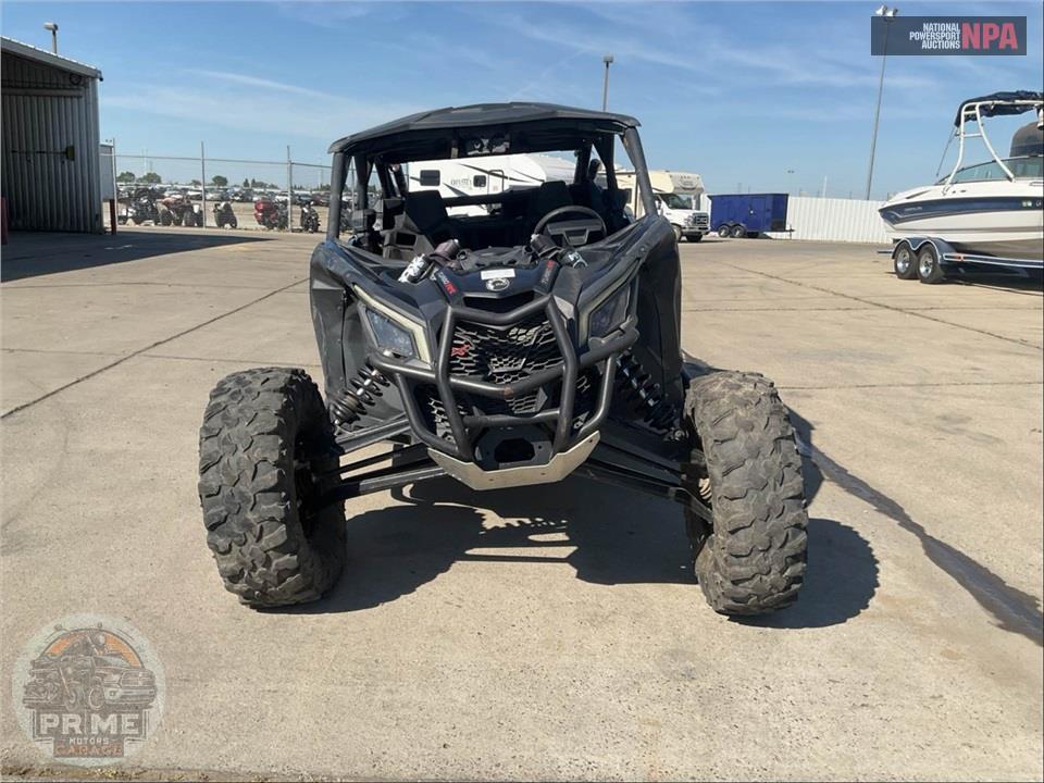 2023 Can-Am MAVERICK X3 MAX X RS TURBO RR 72 (BLUE/TAN/RED) — фото 2