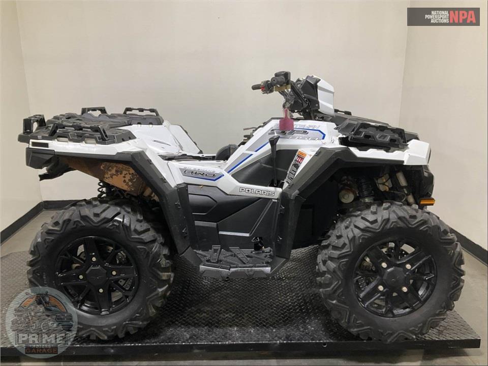 2019 Polaris SPORTSMAN 850 SP WHITE LIGHTNING — фото 1