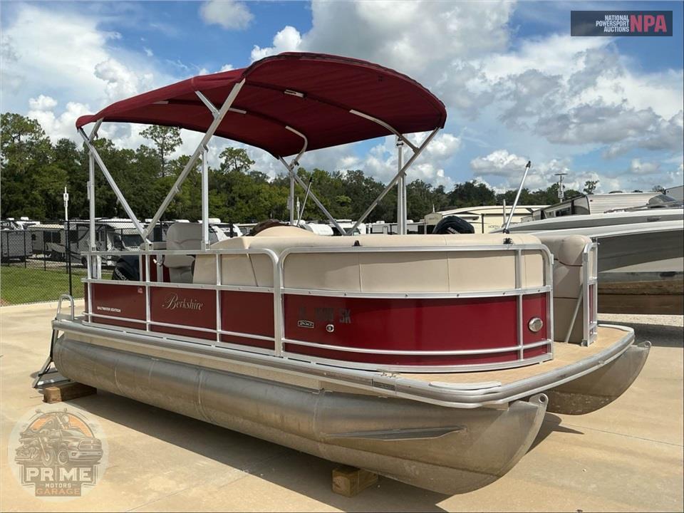 2017 Berkshire Pontoons B217CR 200 SERIES L=18/E=1-60HP MERCURY OB — фото 1