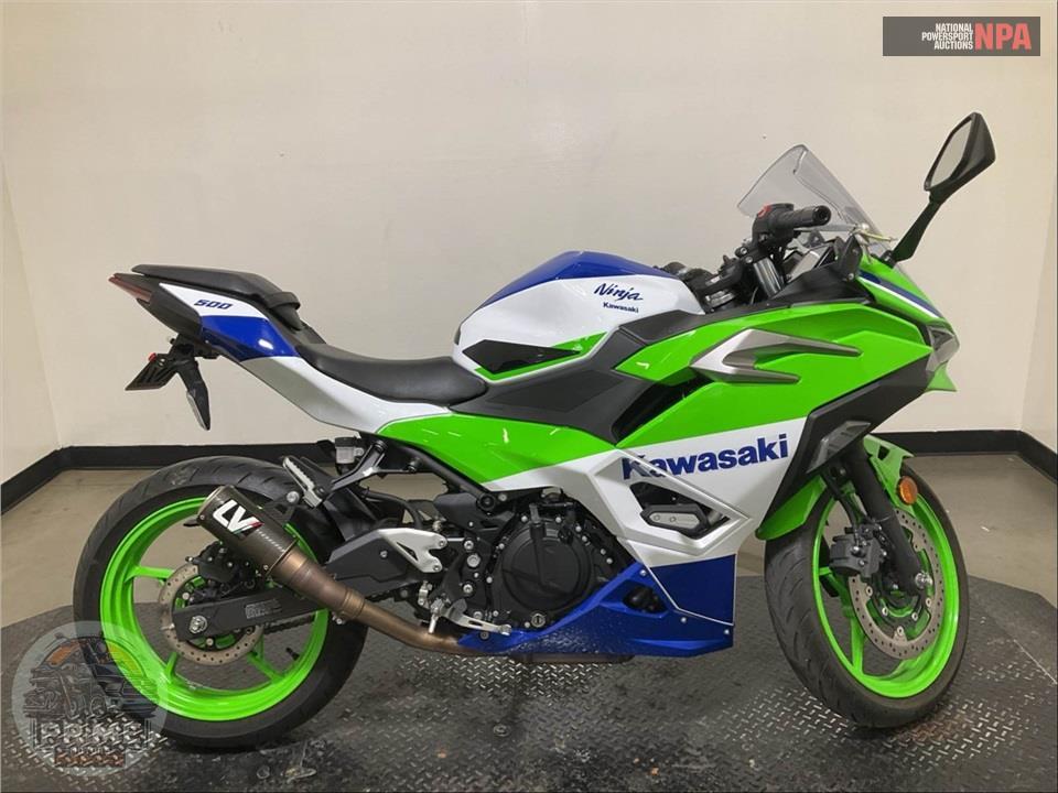 2024 Kawasaki EX500JRFBL NINJA 500 SE 40TH ANNIVERSARY — фото 1