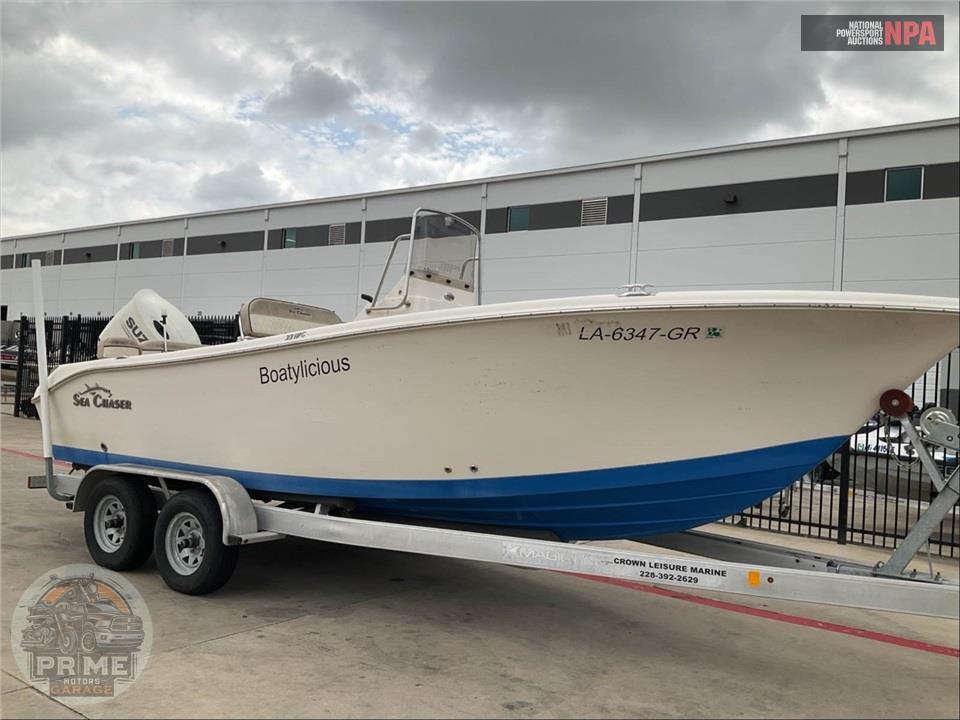 2020 Carolina Skiff 22 HFC SEA CHASER SERIES L=22/E=1-150HP SUZUKI OB — фото 1