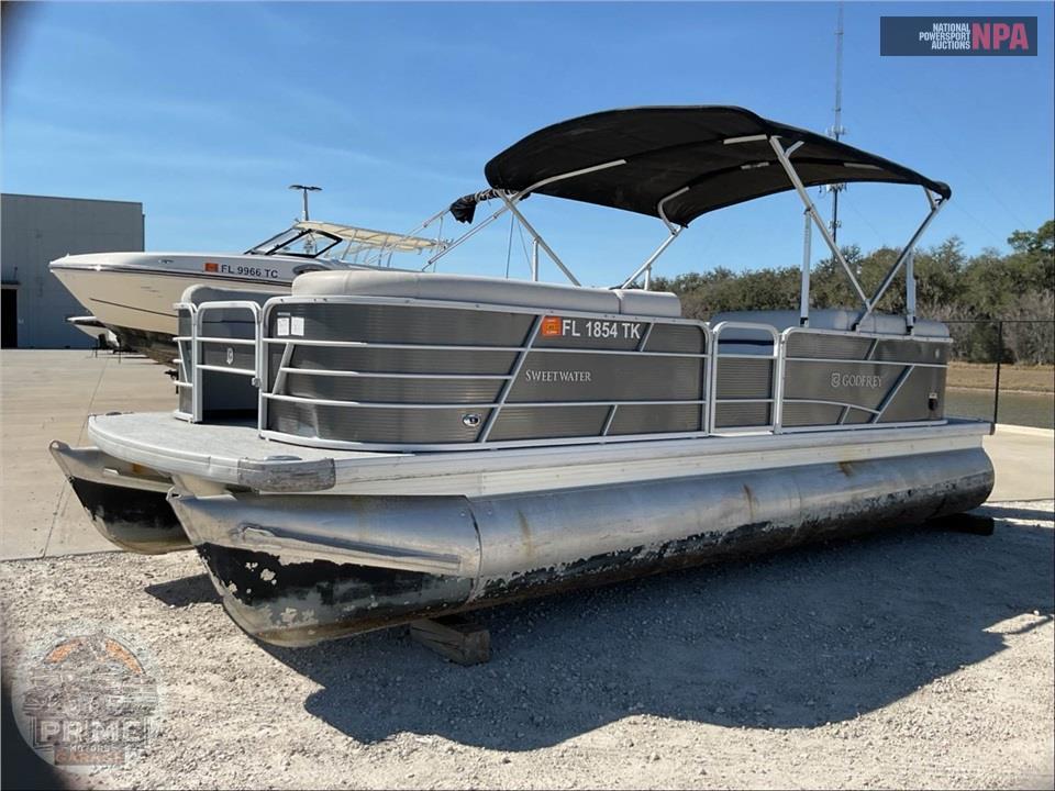 2023 Godfrey Pontoon Boats 2286 C(*)SWEETWATER SERIES L=23/E=1-150HP MERCURY — фото 2