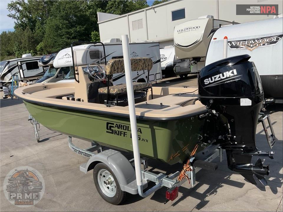 2026 Carolina Skiff JVX E16/CC E SERIES L=16/E=1 75HP SUZ OB — фото 3