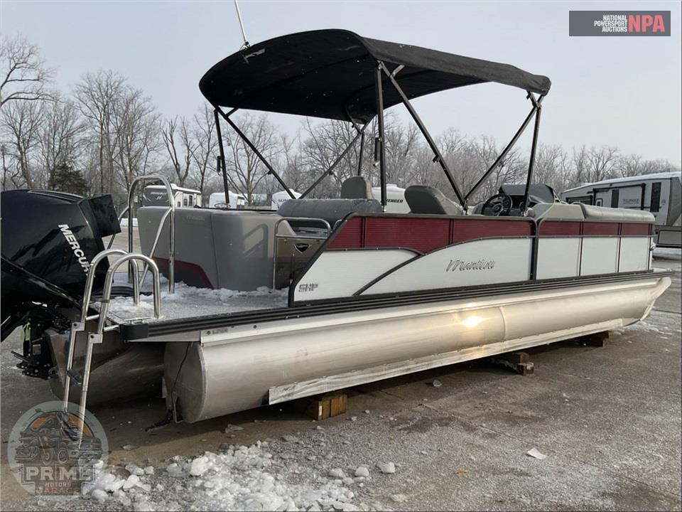 2021 Manitou Pontoon 25 SL SHP 373 OASIS SERIES L=26/E=1 200HP MERC OB — фото 4
