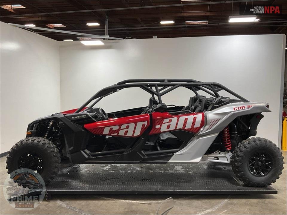 2025 Can-Am MAVERICK X3 MAX DS TURBO (RED & SILVER) — фото 3