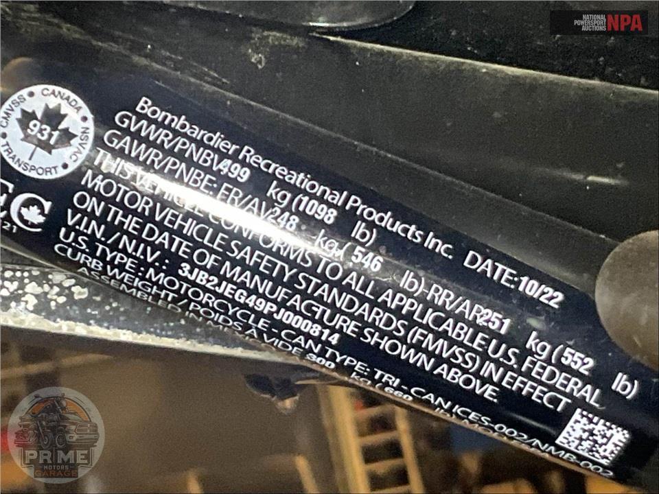 2023 Can-Am RD RYKER SPORT 900 - 000F5PA00 — фото 13