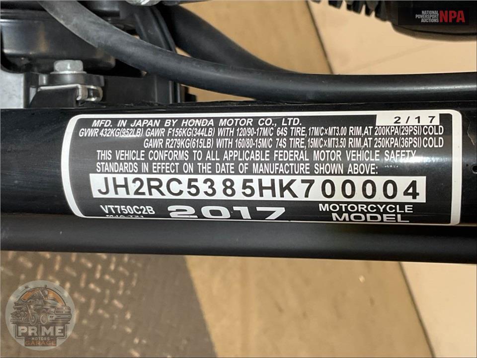 2017 Honda VT750C2B SHADOW PHANTOM — фото 31