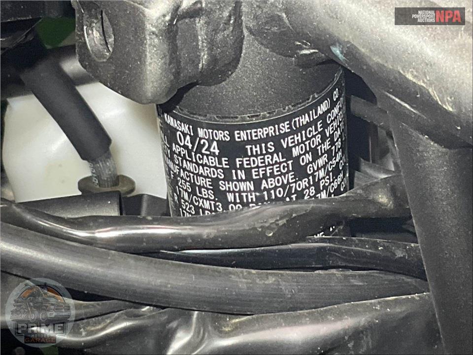 2024 Kawasaki EX500JRFBL NINJA 500 SE 40TH ANNIVERSARY — фото 23