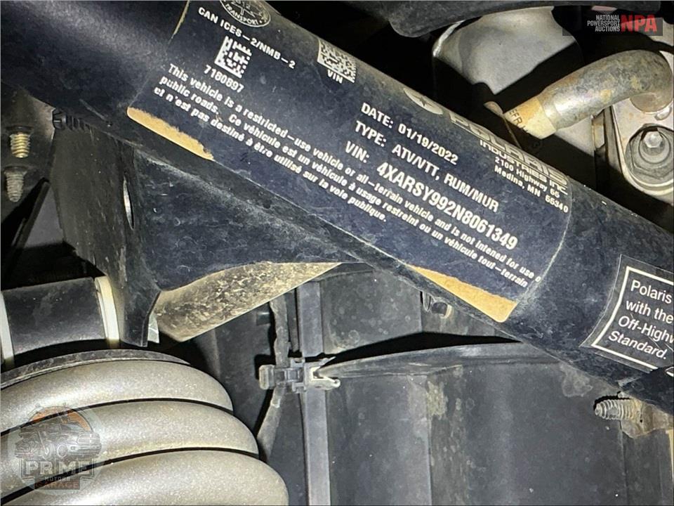 2022 Polaris RANGER CREW XP 1000 NORTHSTAR ULTIMATE — фото 41