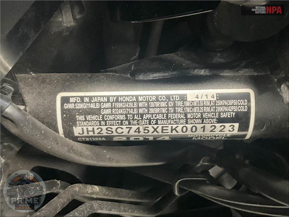 2014 Honda CTX1300 DLX — фото 37