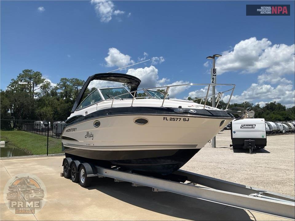 2014 Monterey Boat 260 SPORT YACHT L=28/E=1 300 HP MERC IB — фото 1