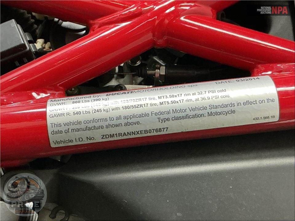 2014 Ducati MONSTER 796 (ABS) — фото 16