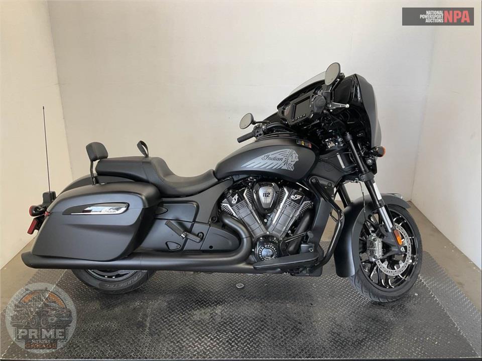 2025 Indian Motorcycle CHIEFTAIN POWERPLUS DARK HORSE 112 RIDER ASSIST (BLACK) — фото 1