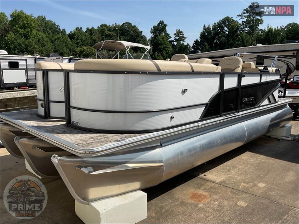 2024 Crest Pontoon 220 SLC CLASSIC PLATINUM SERIES L=24/E=0 — фото 1