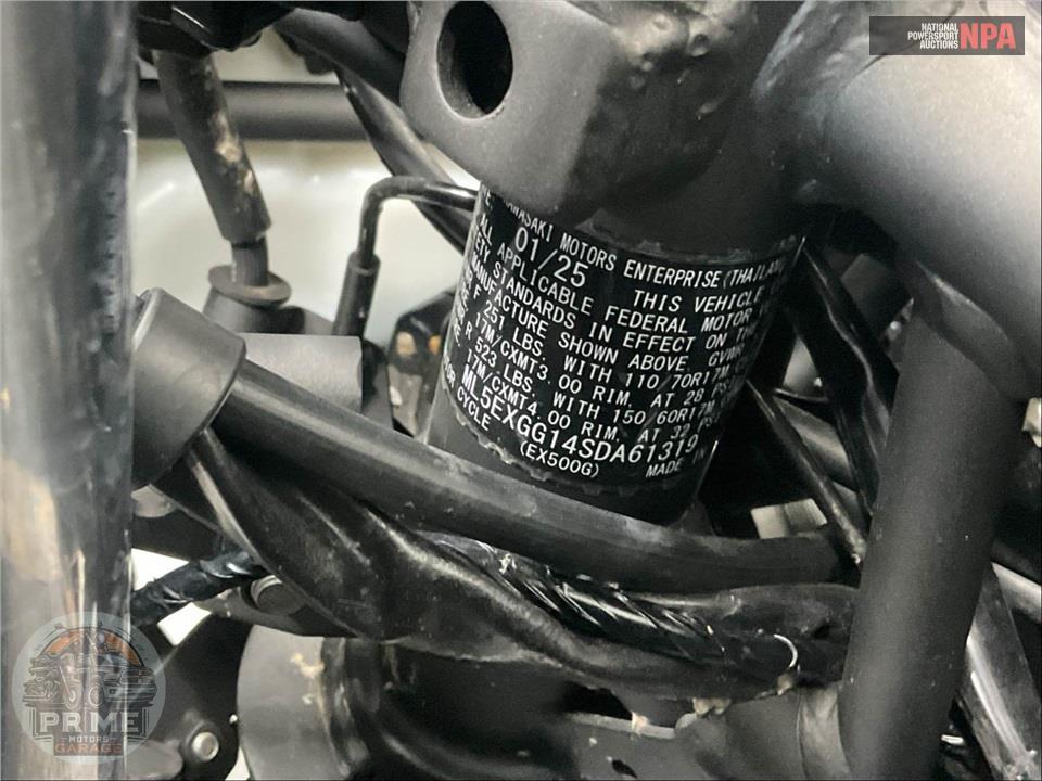 2025 Kawasaki EX500GSFNL NINJA 500 (ABS) — фото 17