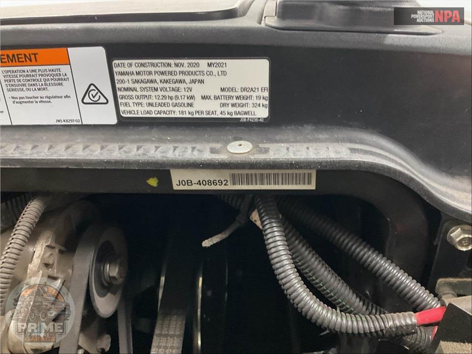 2021 Yamaha DR2AV1XFI FLEET — фото 12