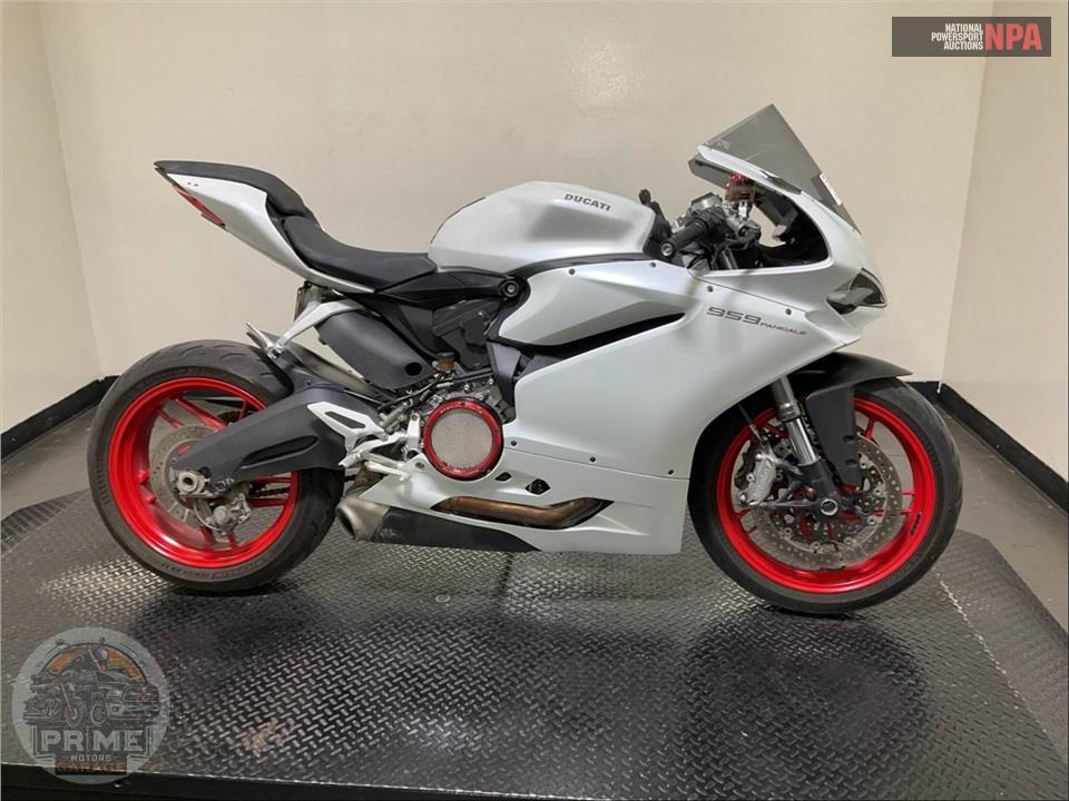 2019 Ducati 959 PANIGALE (ARCTIC WHITE SILK) — фото 1