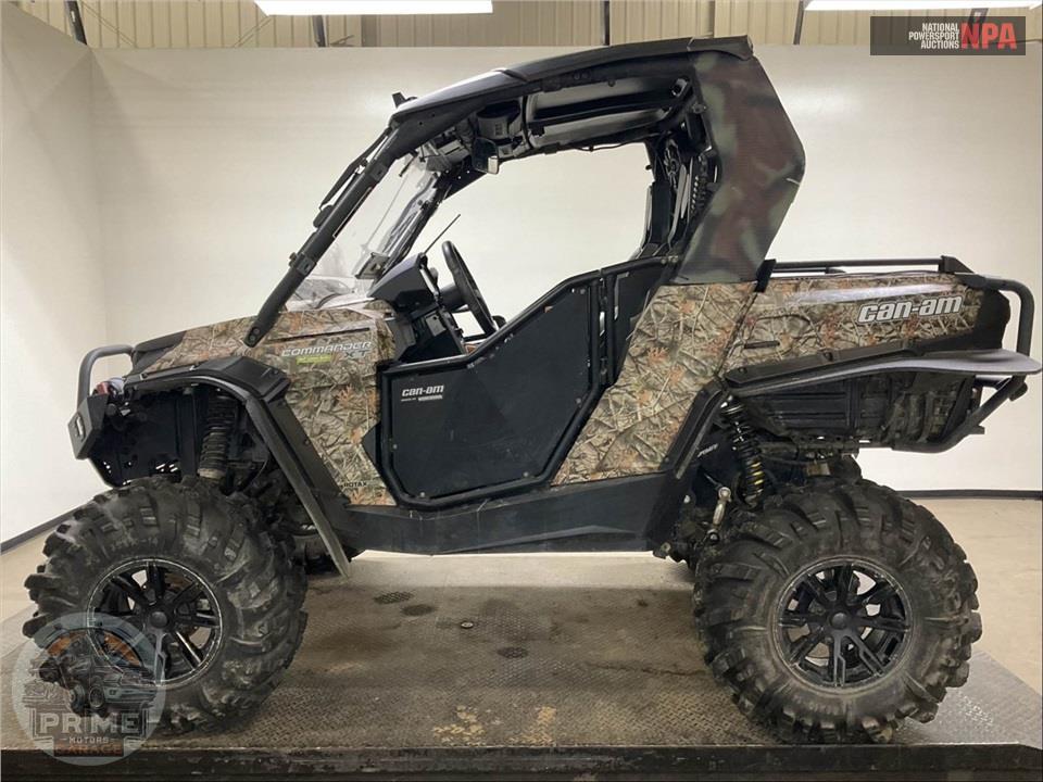 2014 Can-Am COMMANDER 1000 XT (CAMOUFLAGE) — фото 3