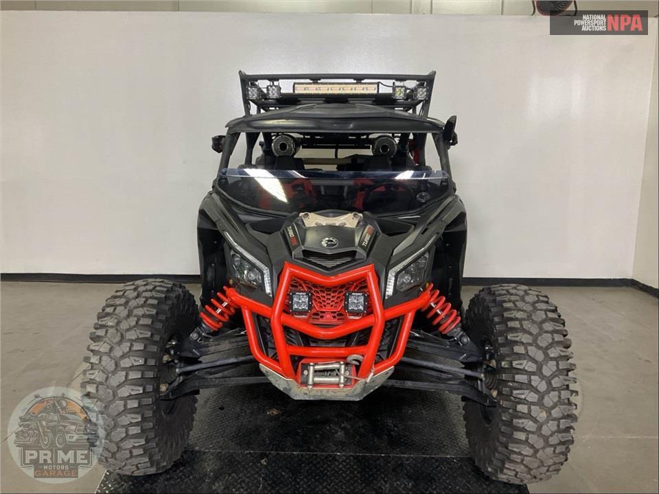 2021 Can-Am MAVERICK X3 MAX X RS TURBO RR SMART-SHOX (DESERT TAN & CARBON BLACK, RED) — фото 2