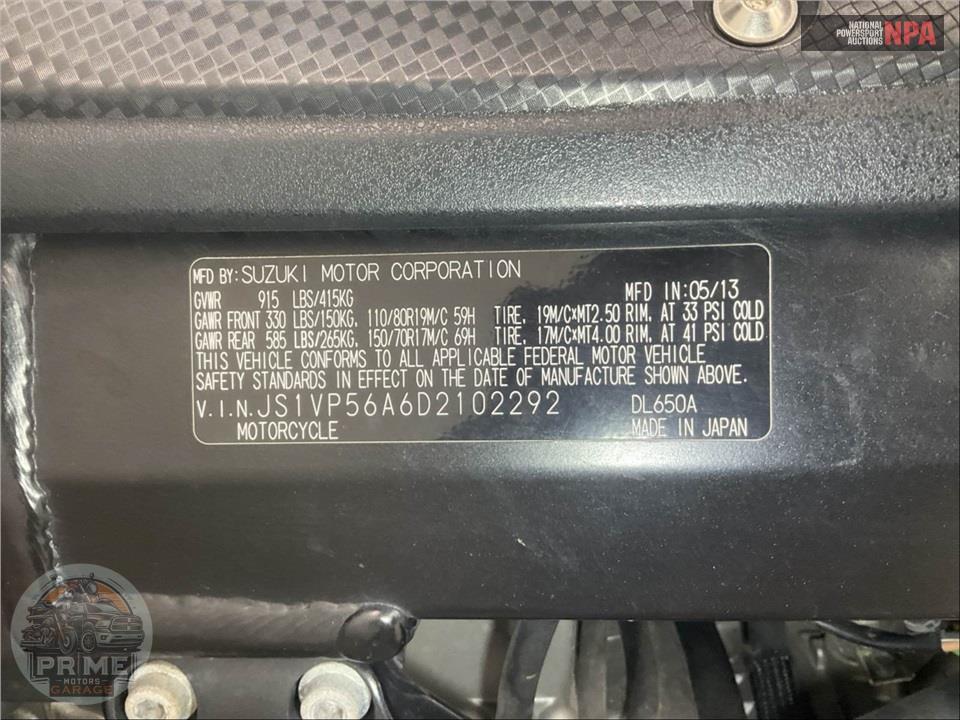 2013 Suzuki DL650AL3 V-STROM ABS — фото 19